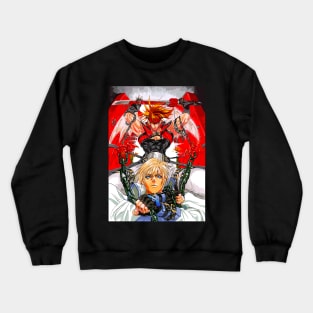 Guilty gear strive Sin Kiske and Chip Zanuff Crewneck Sweatshirt